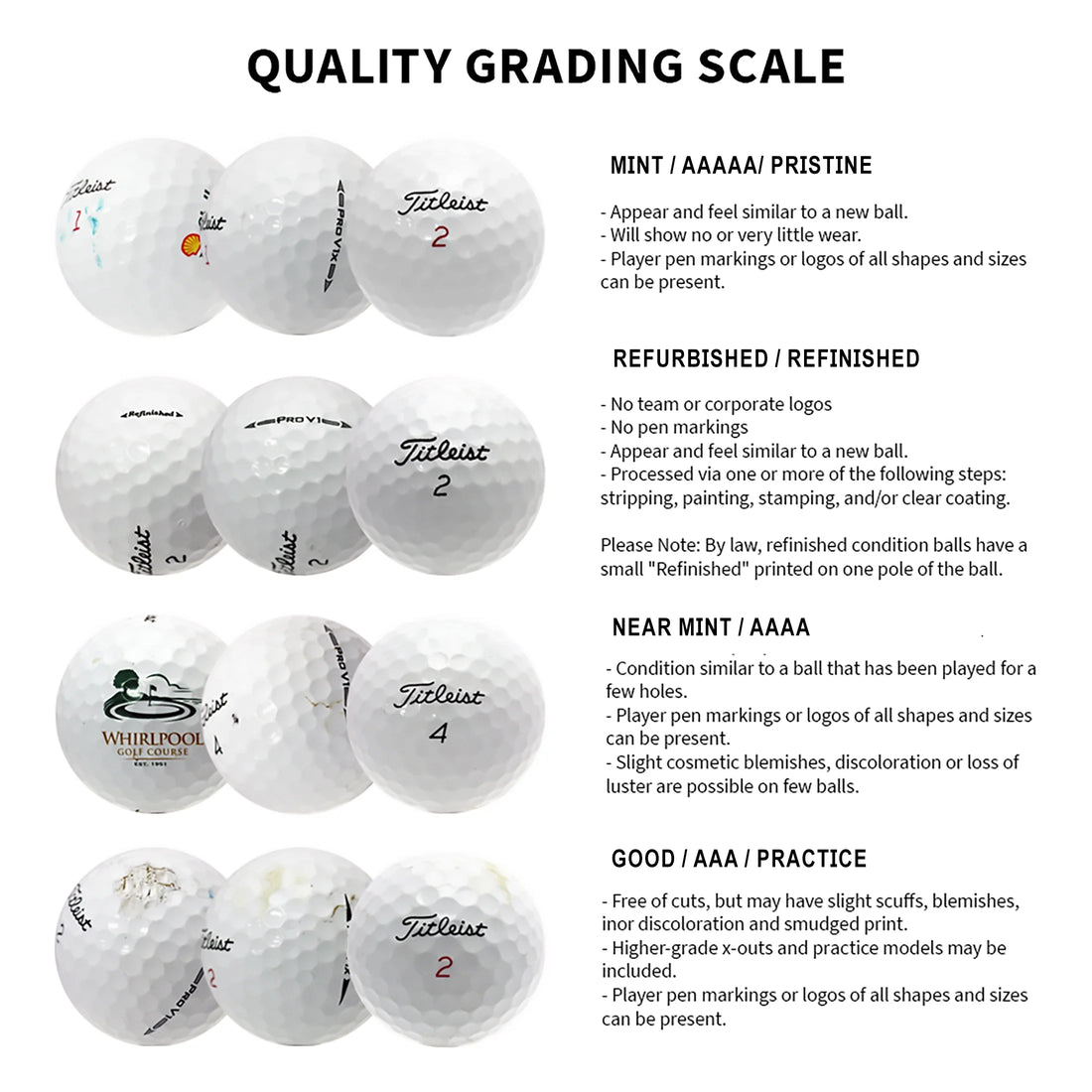 Hunter Golf B330-RXS Golf Balls - Mint Quality, 12-Pack for Optimal Performance