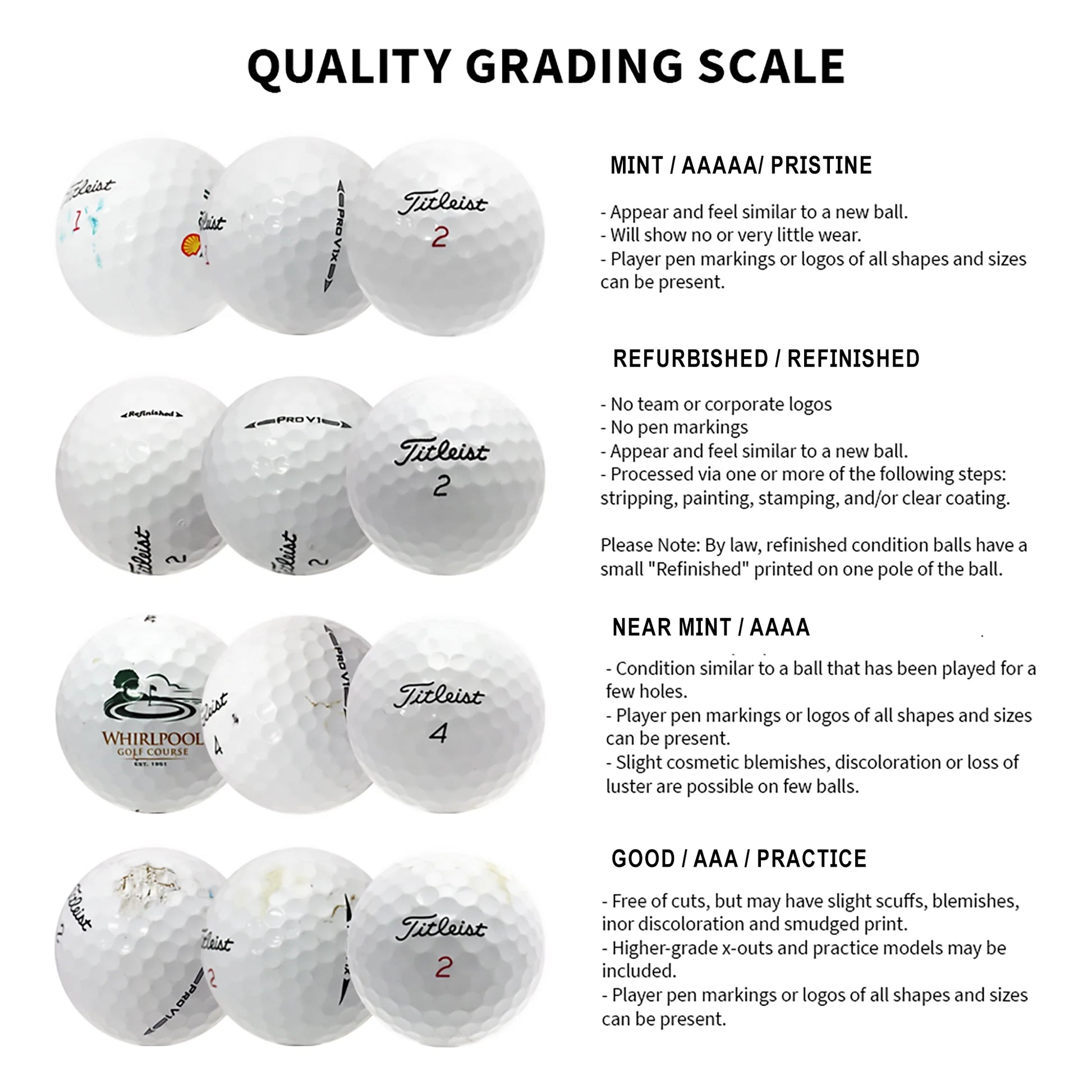 Hunter Golf B330-RXS Golf Balls - Mint Quality, 12-Pack for Optimal Performance