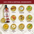 Coconut & Cinnamon Oil Pulling Flavor + Neem & Ashwagandha - Oral Rinse Mouthwash - 8 Oz