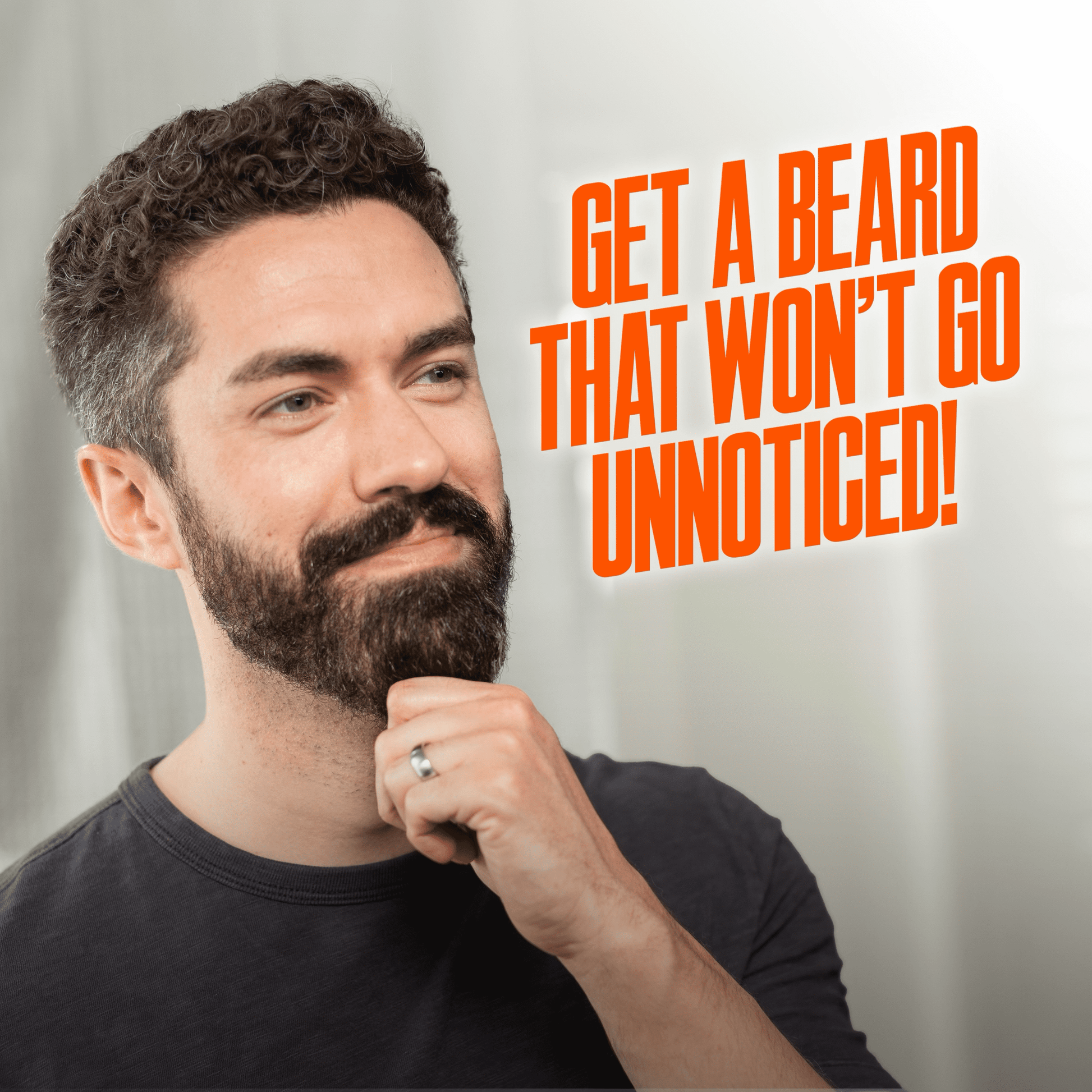 Beard Growth Serum - Natural Enhancer with Biotin, Caffeine & Essential Oils for Fuller, Thicker Facial Hair - Nourishing Daily Grooming