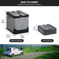 NomadEase Portable Camping Toilet - Waterproof Folding Travel Potty for Outdoor Adventures
