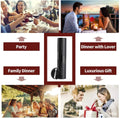 Electric Wine Opener, Rechargeable Automatic Corkscrew Cordless Wine Bottle Opener Set with Foil Cutter, Vacuum Stopper and Wine Aerator Pourer, Ideal Wine Gift Sets