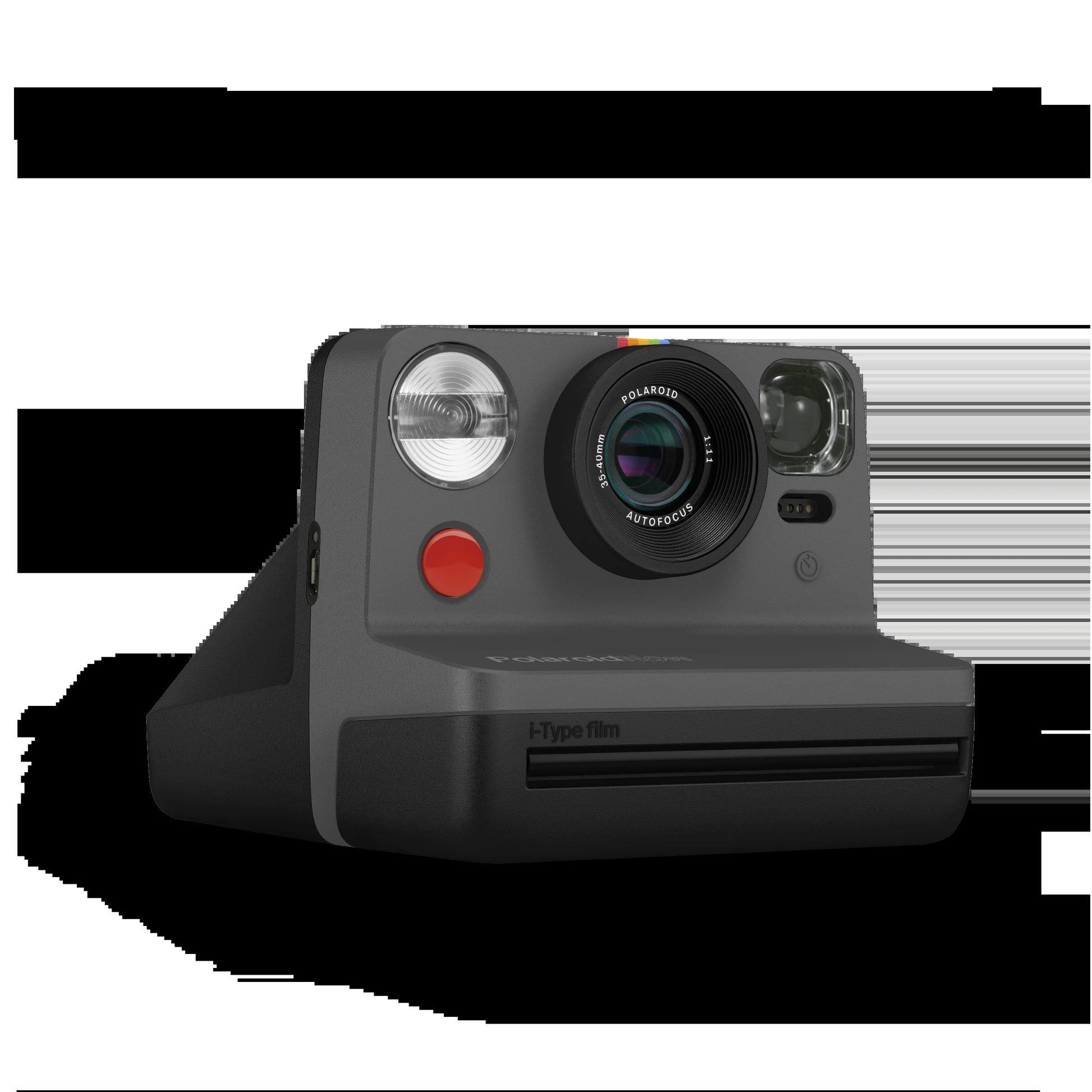 SnapMaster Instant Camera - Sleek Black Design for Quick Photos