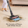 PowerClean Cordless Vacuum - 300W 23Kpa Suction, LED Display, 48Min Runtime, Lightweight Stick