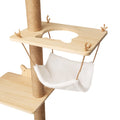 Damyanti Luxe Wall-Mounted Cat Tree - 6-Tier Shelved Climbing Center for Cats