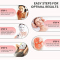 Led Face Mask Light Therapy,  Red Light Therapy for Face, 7 Colors LED Facial Skin Care Mask for Women Skin Care at Home