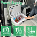 CoolMax 23QT Car Fridge – 12V Portable Freezer for Camping, Trucks, Boats & Home Use