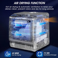 CleanEase Mini Dishwasher - Portable Countertop with 5L Water Tank & Air-Dry Function