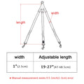Nylon No-Pull 3 Way Pet Dog Lead Leashes Coupler Pet Adjustable Rope No Tangle Bungee Pets Walking Strap 1 Leash for 3 Dogs