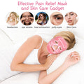 Ice Face Mask, Gel Beads Ice Pack for Puffy Eyes, Dark Circles