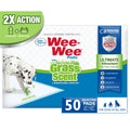 Wee-Wee Grass Scented Dog Training Pads – 50 Count Premium Pet Pee Pads for Puppies