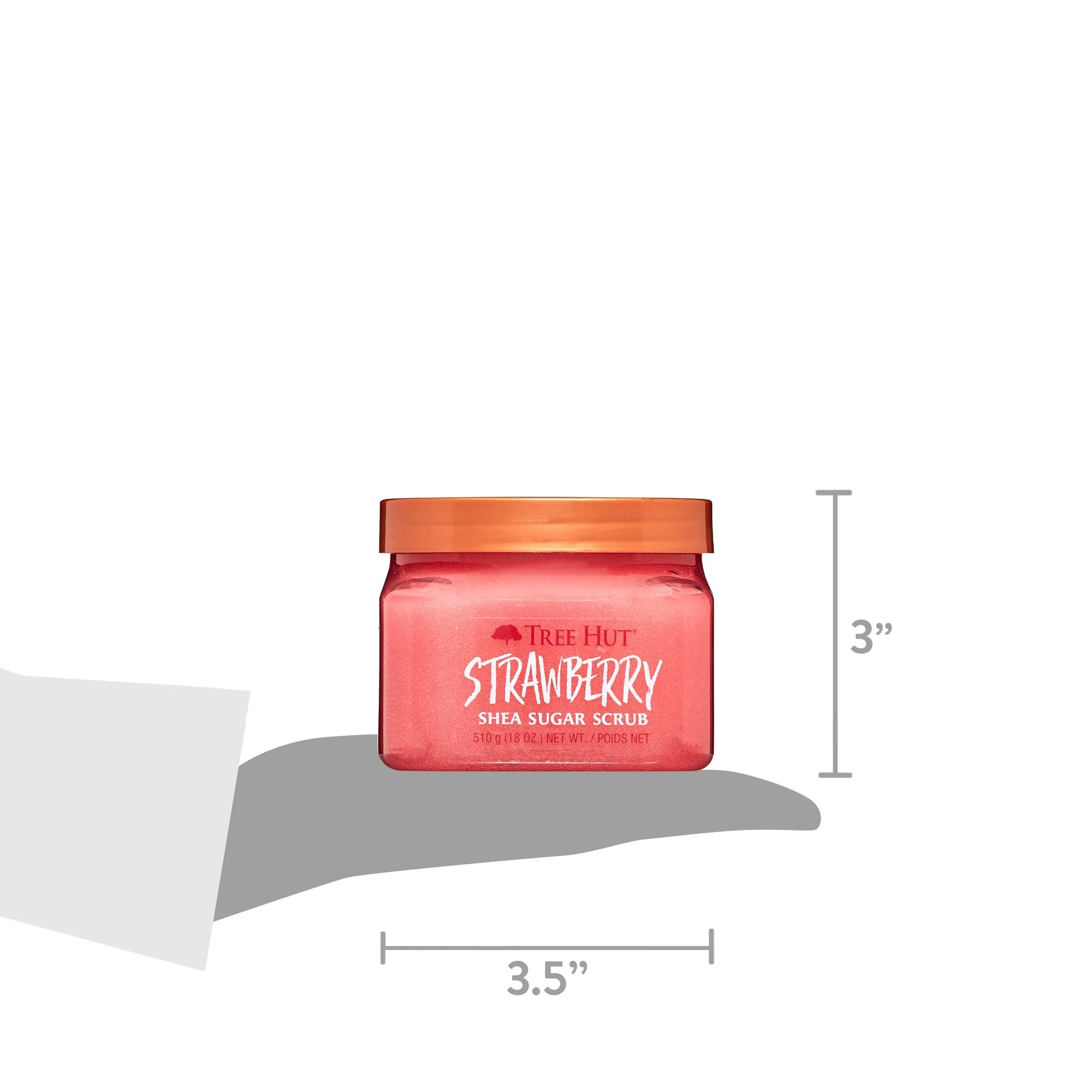 Strawberry Shea Butter Sugar Body Scrub, 18 Oz