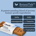 CalmBites Soft-Bake Dog Treats - Peanut Butter & Bacon Bars, 2-Pack