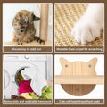 Damyanti Luxe Wall-Mounted Cat Tree - 6-Tier Shelved Climbing Center for Cats