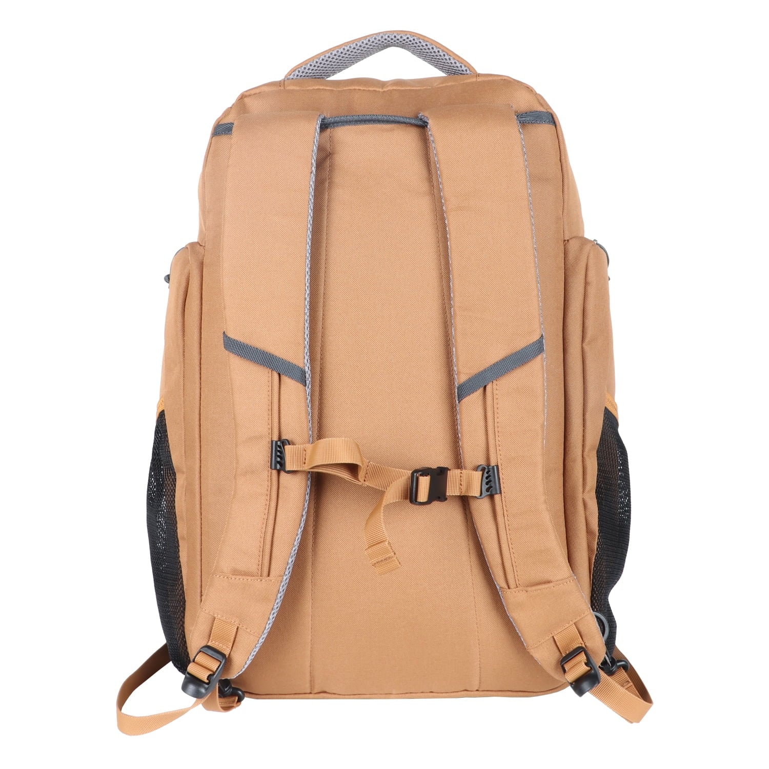 FlexPack 35L Convertible Backpack Duffel - Durable Brown Polyester Travel Bag