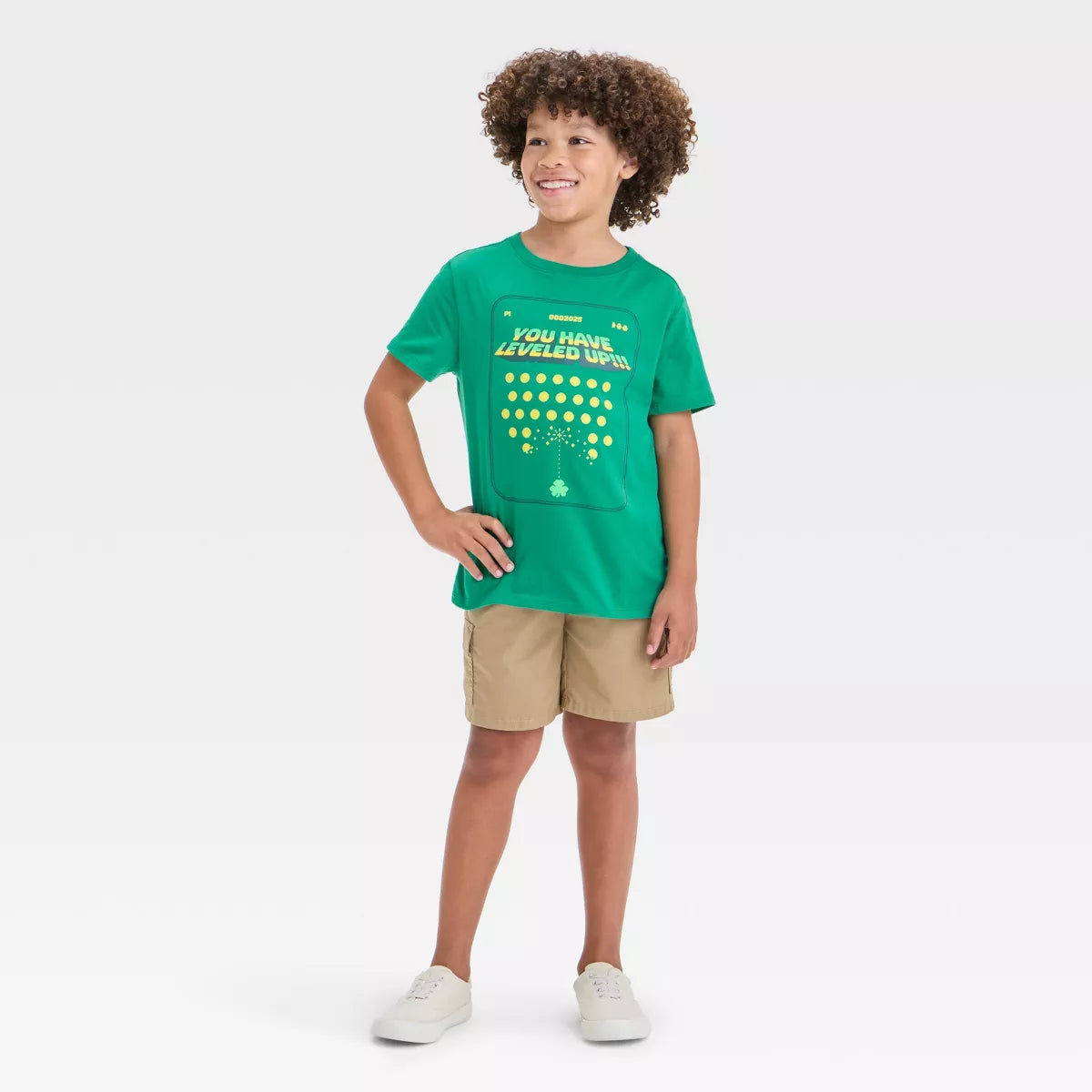 Boys' St. Patrick's Day Green Graphic T-Shirt - Cat & Jack