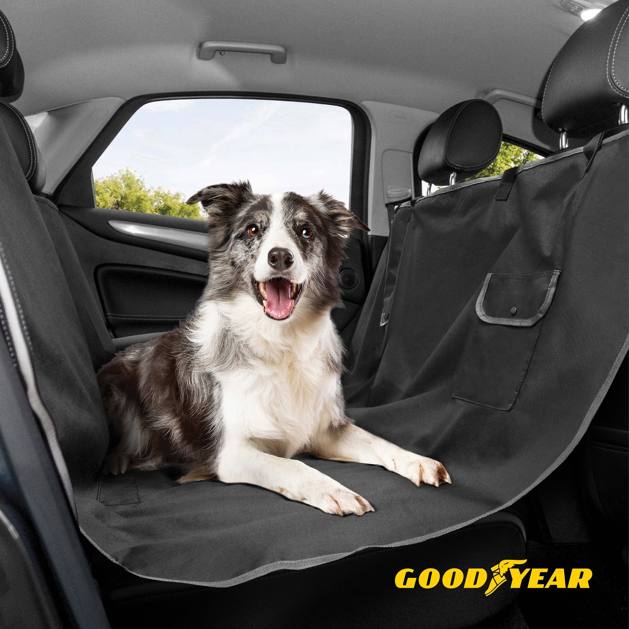 PetGuard Car Seat Hammock - Waterproof Seat Protector for Dogs & Pets in Car