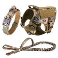 German Shepherd Malinois Large Dog Harness and Leash Set – Training Walking Vest for Medium & Large Dogs