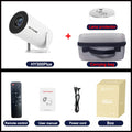 Hy300 Pro Projector 4K Android 11 Dual Wifi6 260ANSI BT5.0 HD Outdoor Portable Home Cinema 1080P 1280*720P
