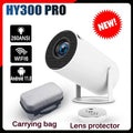 Hy300 Pro Projector 4K Android 11 Dual Wifi6 260ANSI BT5.0 HD Outdoor Portable Home Cinema 1080P 1280*720P
