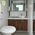 Best-Selling Luxury Restroom Trailer Mobile Luxury Bathroom Trailer Portable Toilet Trailer for Outdoor Weddings and Receptions