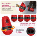 Dog Toy Bully Stick Holder Slow Feeder Ball for Small Medium Dogs