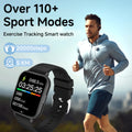 1.83 Inch HD Large Screen Smart Watch Bluetooth Call Sleep Monitoring Exercise Music Playback for Men and Women