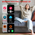 Smartwatch Dial to Answer Calls Calorie Tracking Heart Rate Blood Oxygen Monitoring Bluetooth Smart Watch