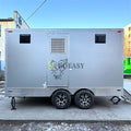 Best-Selling Luxury Restroom Trailer Mobile Luxury Bathroom Trailer Portable Toilet Trailer for Outdoor Weddings and Receptions