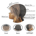 Transparent Lace Front Human Hair Wig Pre Pluck with Natural Hairline Straight Short Bob Wig 200% 1B/27 Ombre HD 13X4 13X6 