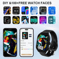 Smartwatch Dial to Answer Calls Calorie Tracking Heart Rate Blood Oxygen Monitoring Bluetooth Smart Watch