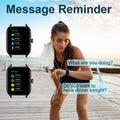 Smartwatch Dial to Answer Calls Calorie Tracking Heart Rate Blood Oxygen Monitoring Bluetooth Smart Watch
