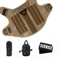 German Shepherd Malinois Large Dog Harness and Leash Set – Training Walking Vest for Medium & Large Dogs