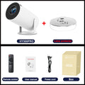 Hy300 Pro Projector 4K Android 11 Dual Wifi6 260ANSI BT5.0 HD Outdoor Portable Home Cinema 1080P 1280*720P