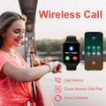 Smartwatch Dial to Answer Calls Calorie Tracking Heart Rate Blood Oxygen Monitoring Bluetooth Smart Watch