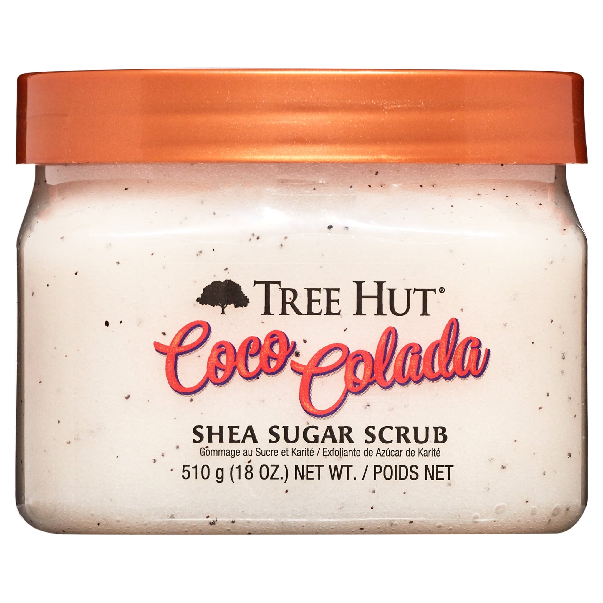 Coco Colada Shea Butter Sugar Body Scrub, 18 Oz