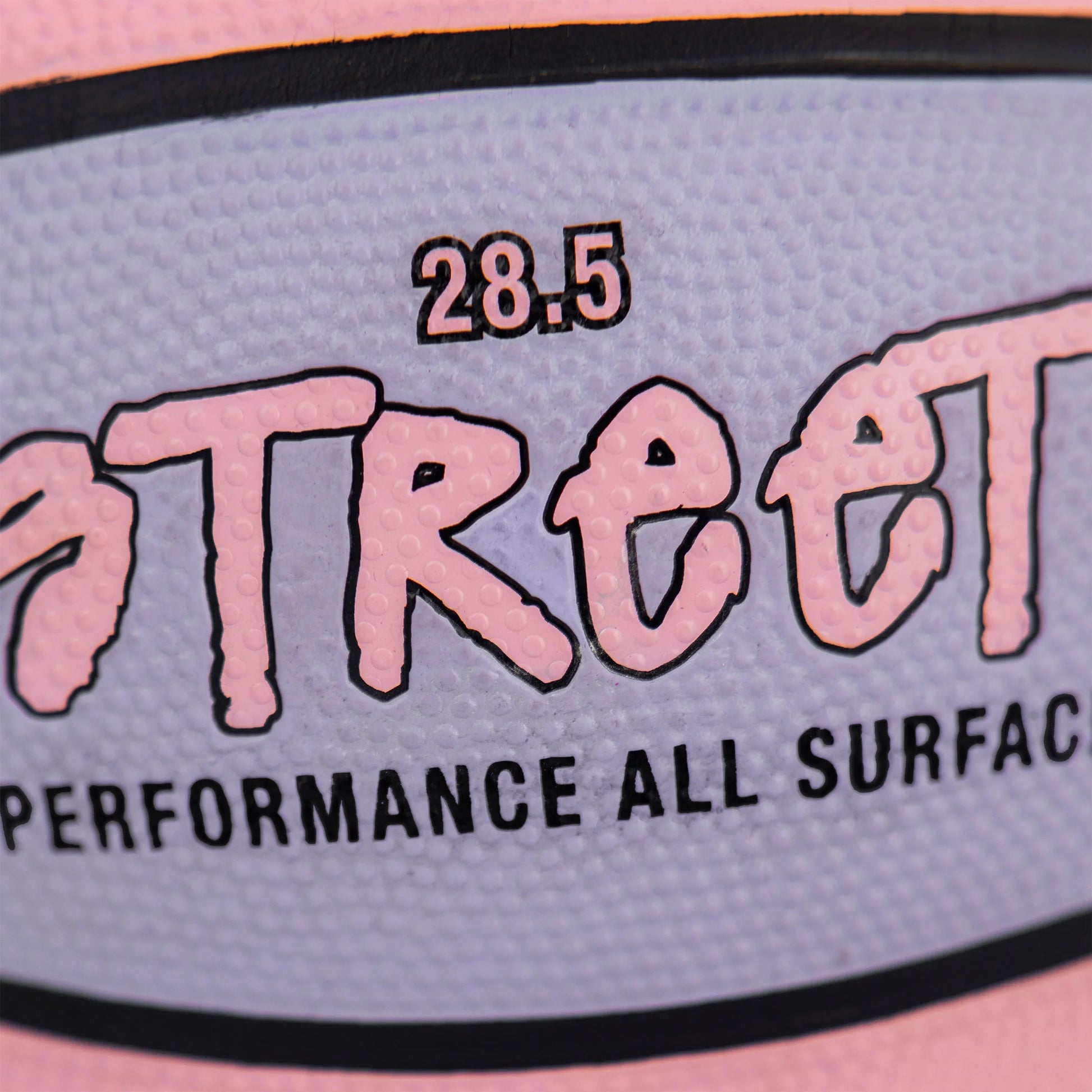 HoopMaster Street Pink 28.5” Outdoor Basketball - Durable, High-Performance Play Ball