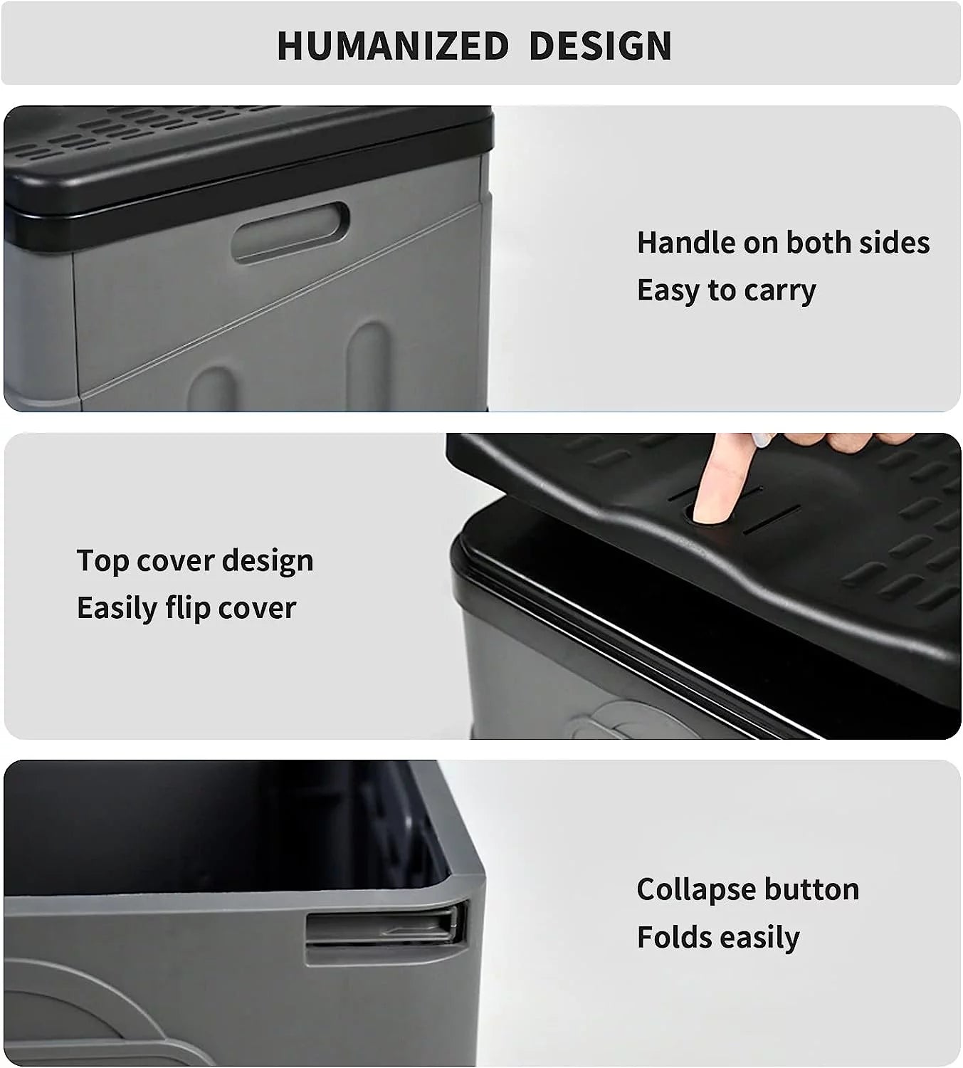 NomadEase Portable Camping Toilet - Waterproof Folding Travel Potty for Outdoor Adventures