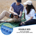 EverRest Inflatable Sleeping Pad with Foot Pump & Pillow – Durable, Compact Mattress for Camping & Hiking – Olive