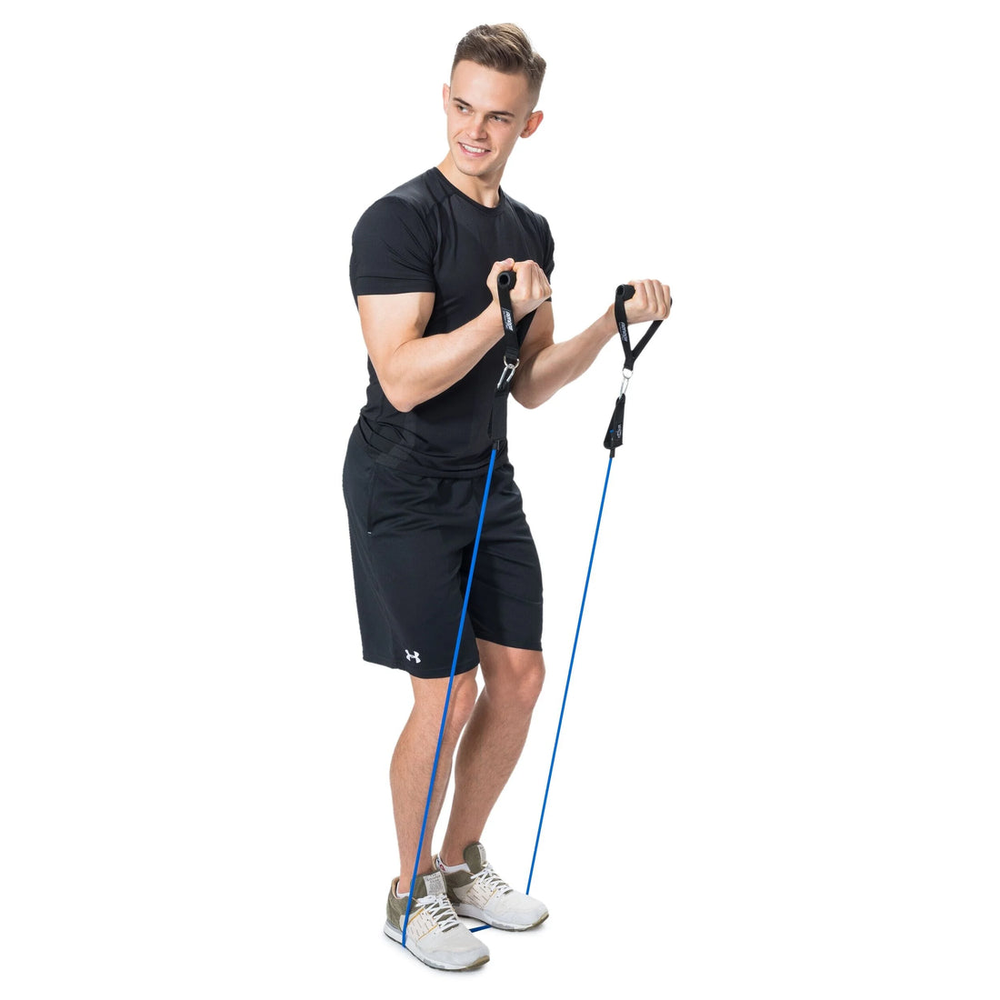 FitFlex Resistance Bands Set – 11-Piece Home Gym Kit with Carry Bag & Jump Rope