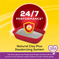 Purina 24/7 Clumping Cat Litter - Low Dust & Deodorizing, 20 Lb. Jug for Clean Homes
