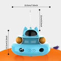 Cornmi PlayPal - 4-in-1 Interactive Smart Cat Toy with Laser, Feather Wand, and Rotating Modes