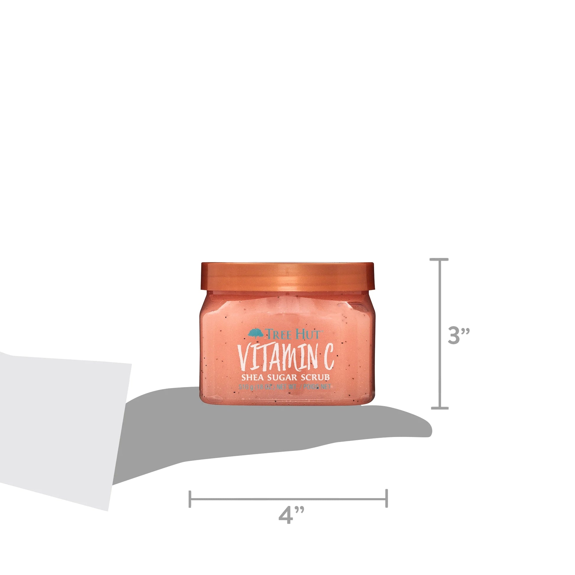Vitamin C Shea Butter Sugar Body Scrub, 18 Oz