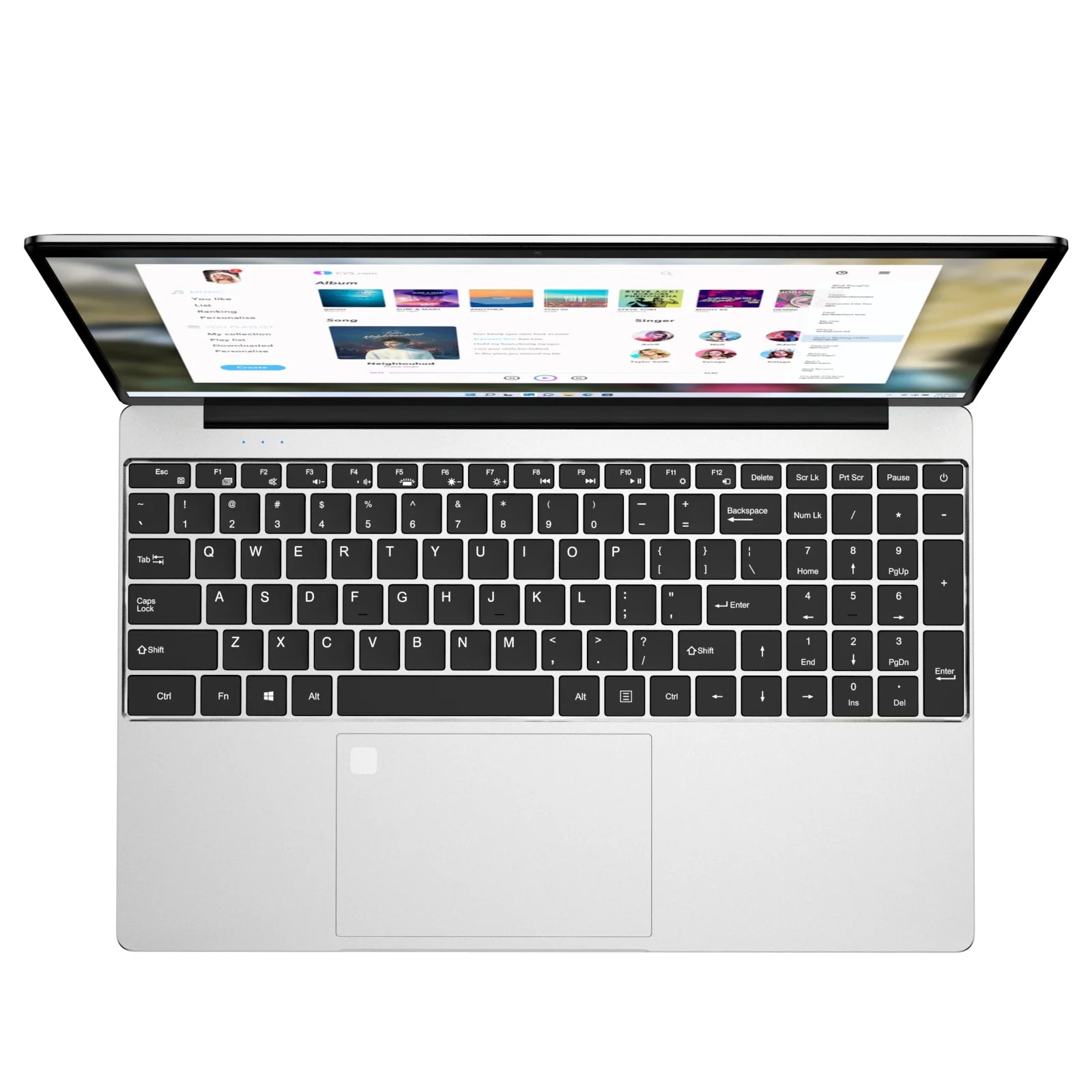 ElitePro 15.6" Laptop - Intel Alder N95, 16GB RAM, 512GB SSD, Windows 11 Pro, Fingerprint Reader