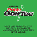 Natural Pride Golf Tees - 2.75 Inch, 500 Count Wooden Golf Tees