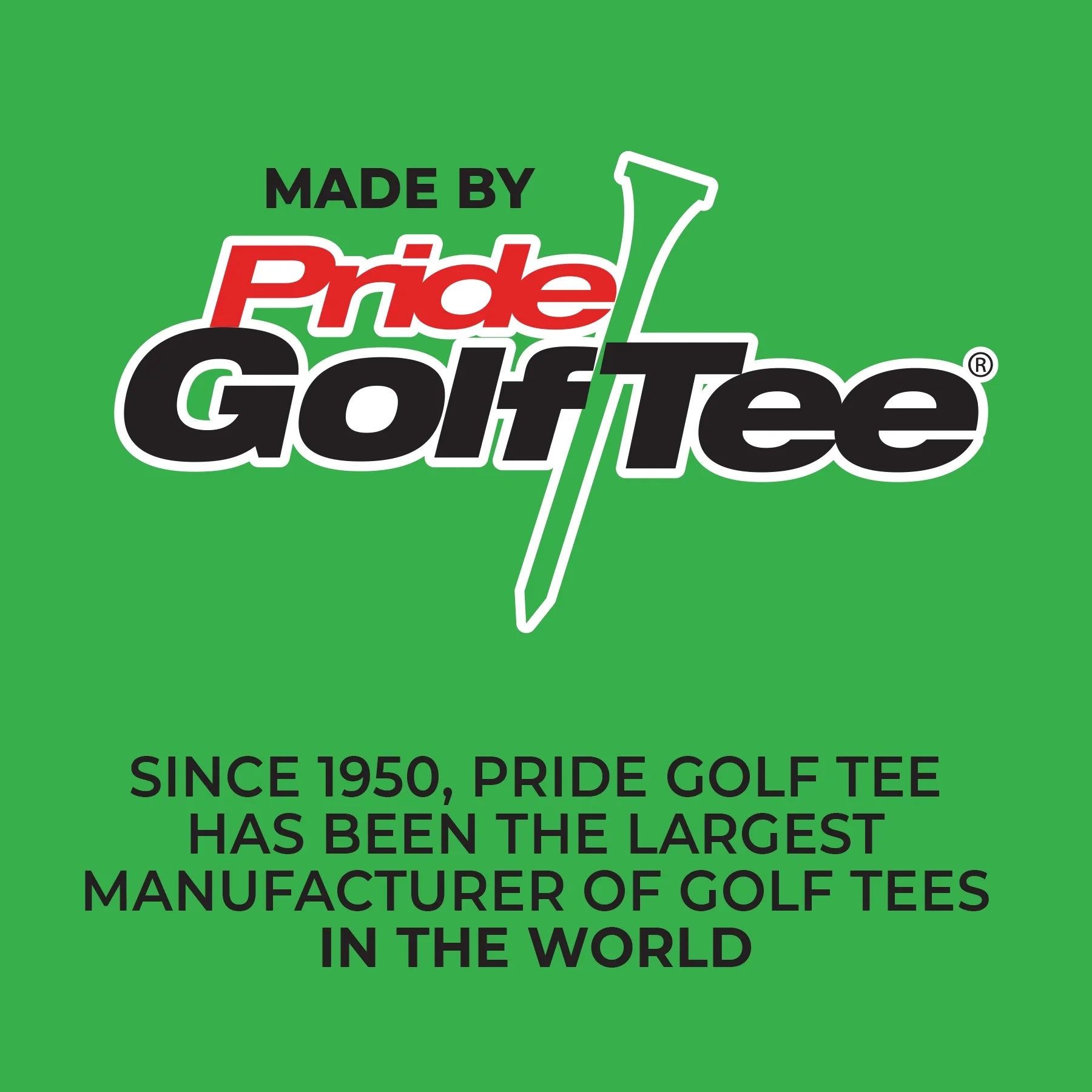 Natural Pride Golf Tees - 2.75 Inch, 500 Count Wooden Golf Tees