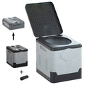 NomadEase Portable Camping Toilet - Waterproof Folding Travel Potty for Outdoor Adventures