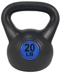 PowerFit Strength Kettlebell Set - 3-Piece Fitness Weights (10Lb, 15Lb, 20Lb) for Home Training
