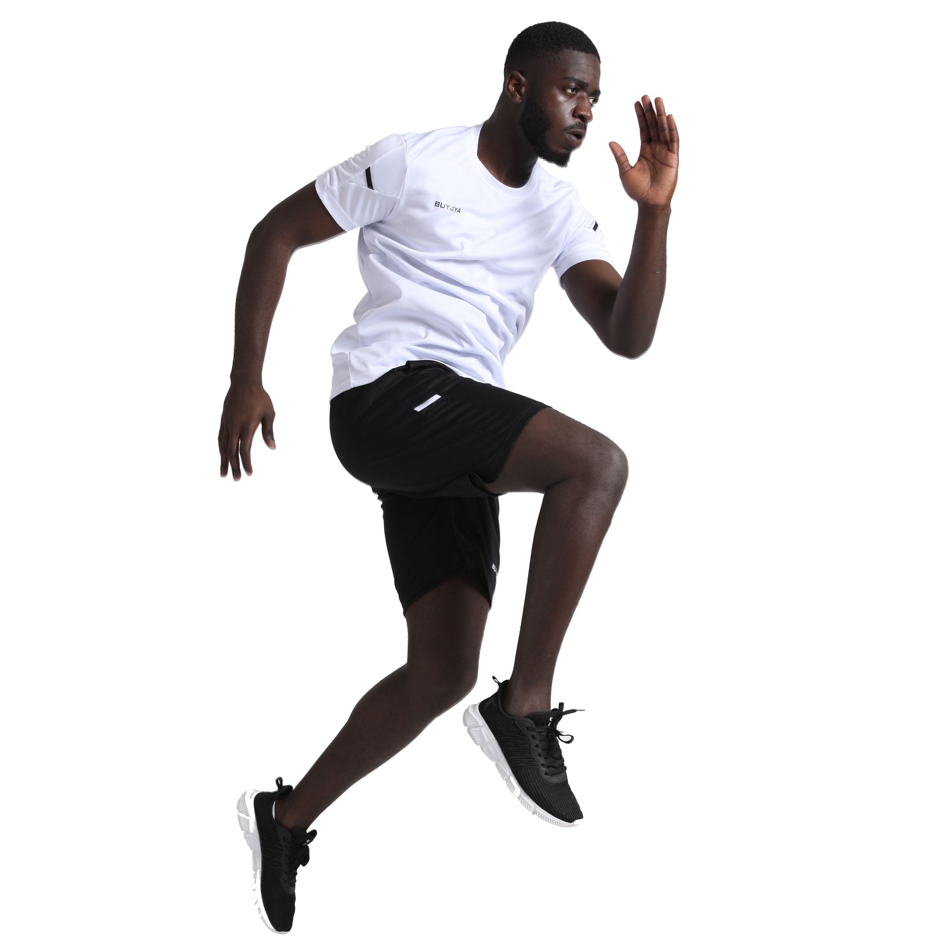 ProFit Activewear Set - 3-Pack Men's Gym Shorts & Shirt