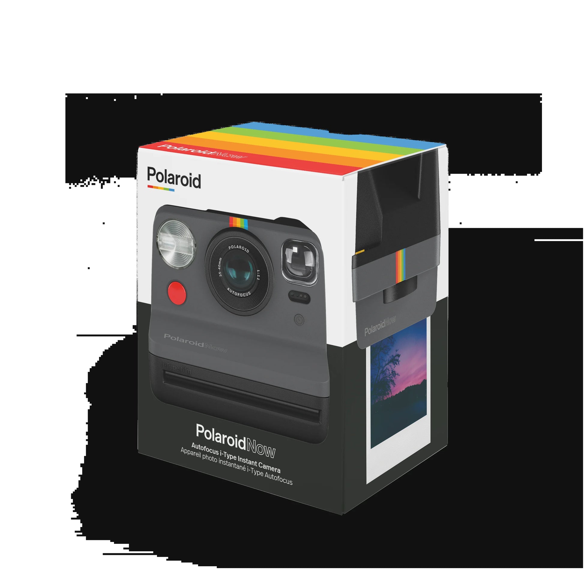SnapMaster Instant Camera - Sleek Black Design for Quick Photos